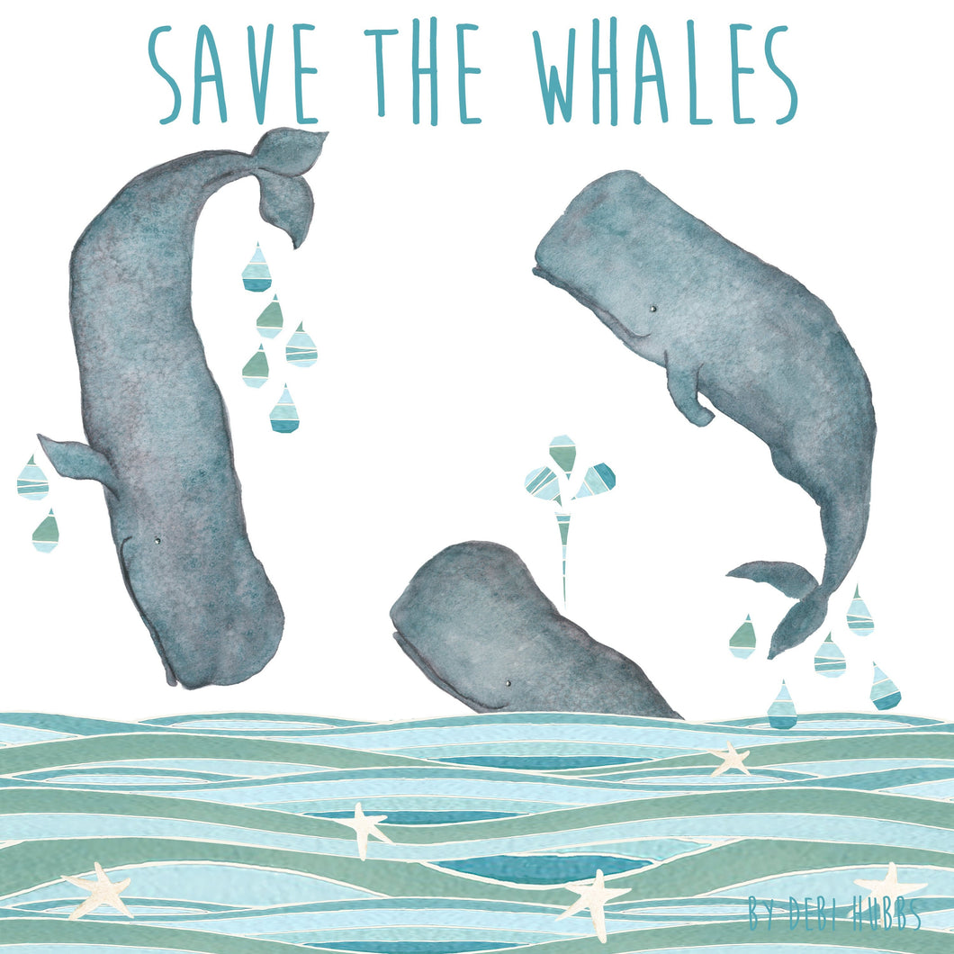 Save The Whales by Debi Hubbs