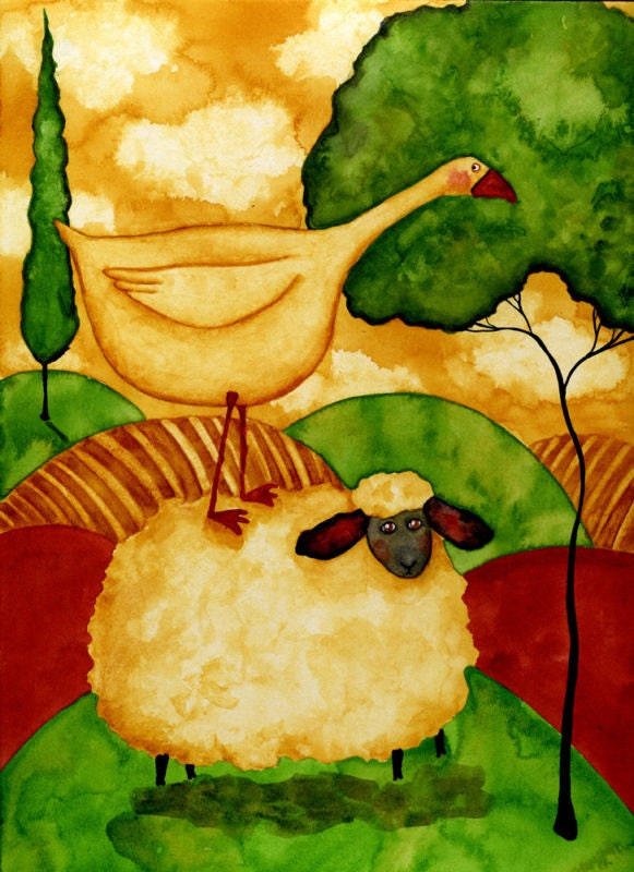 On The Lamb by Debi Hubbs